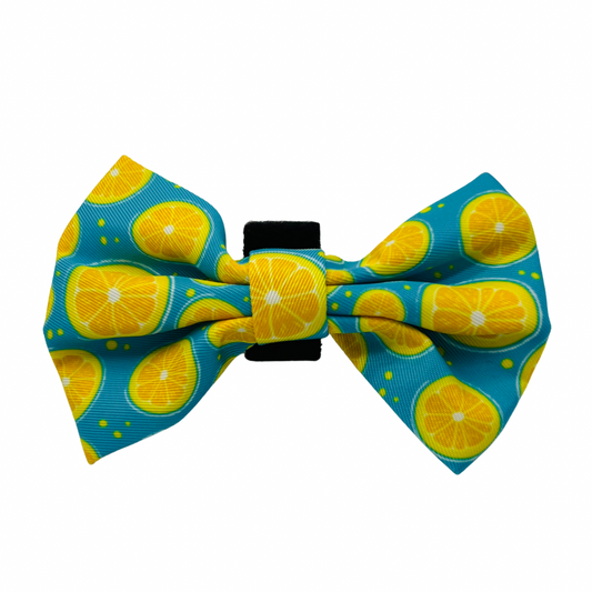 Blue Citrus Bow Tie